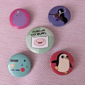 Adventure Time pin set